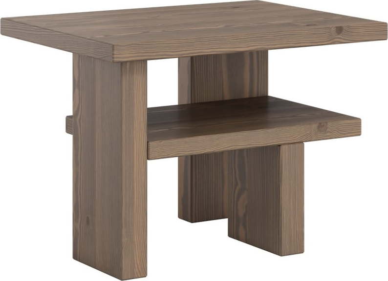 Odkládací stolek z borovicového dřeva 34x45 cm Japan – Karup Design Karup