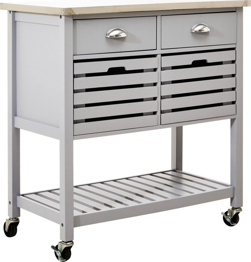 Servírovací stolek na kolečkách 46x86 cm Frankfurt – Premier Housewares Premier Housewares