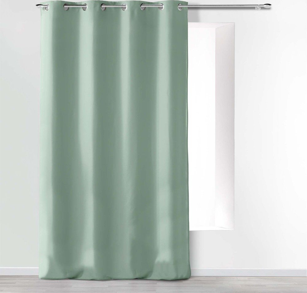 Šalvějově zelený dimout závěs z mikrovlákna 140x280 cm Absolu – douceur d'intérieur Douceur d intérieur