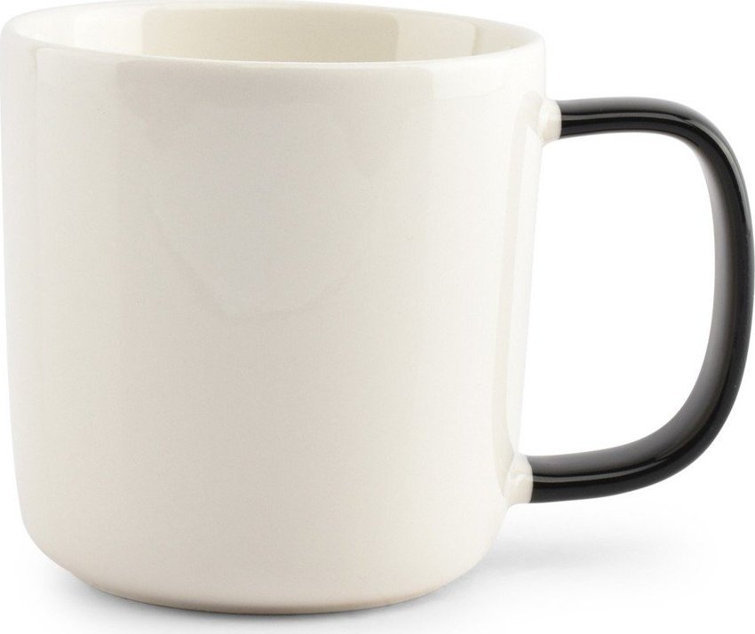 Bílý hrnek z kostního porcelánu 370 ml Mae – ONA ONA