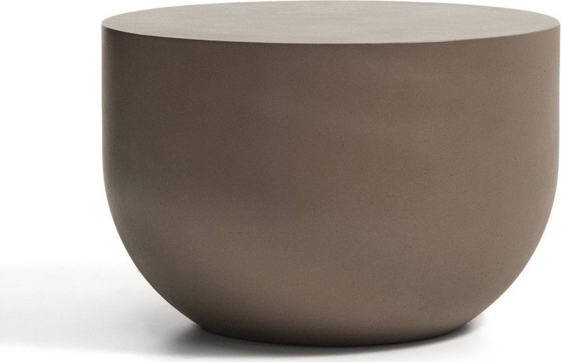 Betonový kulatý zahradní konferenční stolek ø 60 cm Garbet – Kave Home Kave Home