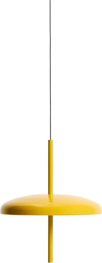 Žluté LED stmívatelné závěsné svítidlo s kovovým stínidlem ø 16 cm Porte – Kave Home Kave Home