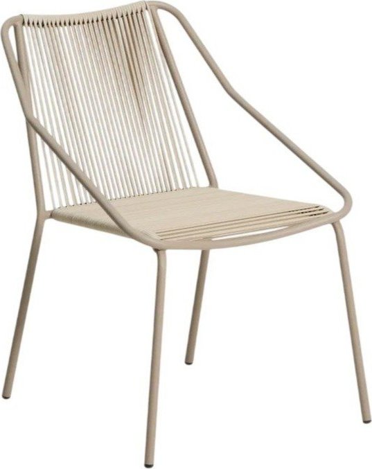 Krémová/taupe zahradní židle Zivia – Kave Home Kave Home