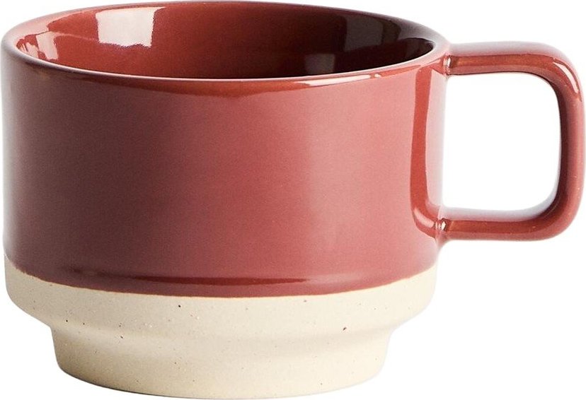 Vínový keramický hrnek Doren – Kave Home Kave Home