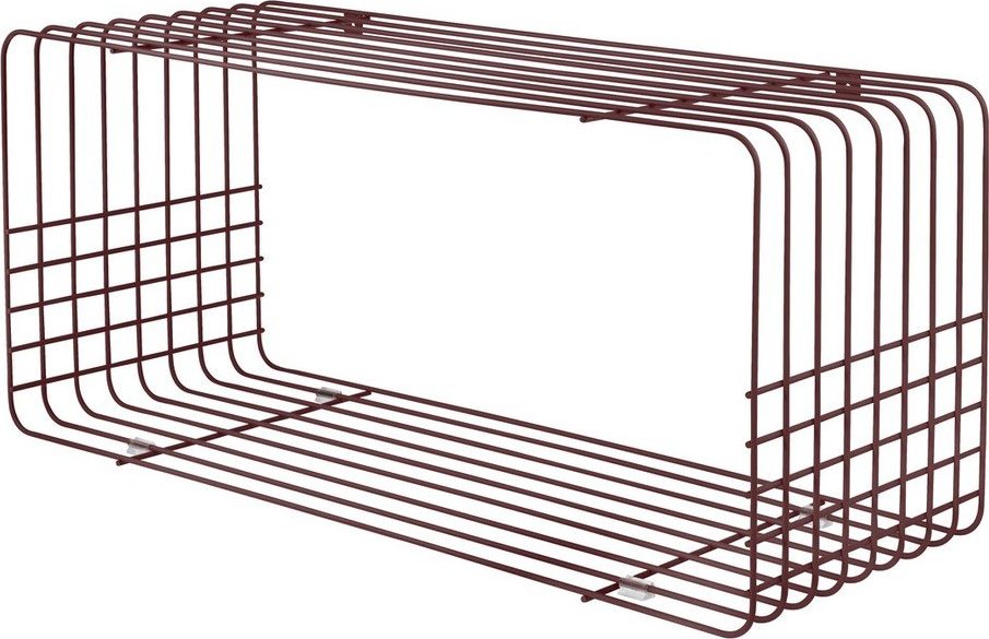 Vínová patrová kovová police 70 cm Wire – Mette Ditmer Denmark Mette Ditmer Denmark