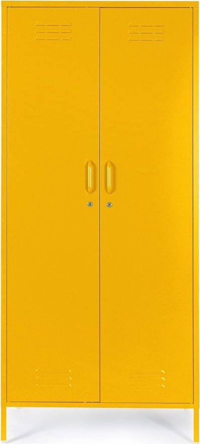 Žlutá kovová uzamykatelná skříňka 80x185x50 cm Cambridge – Yes Everyday Yes Everyday