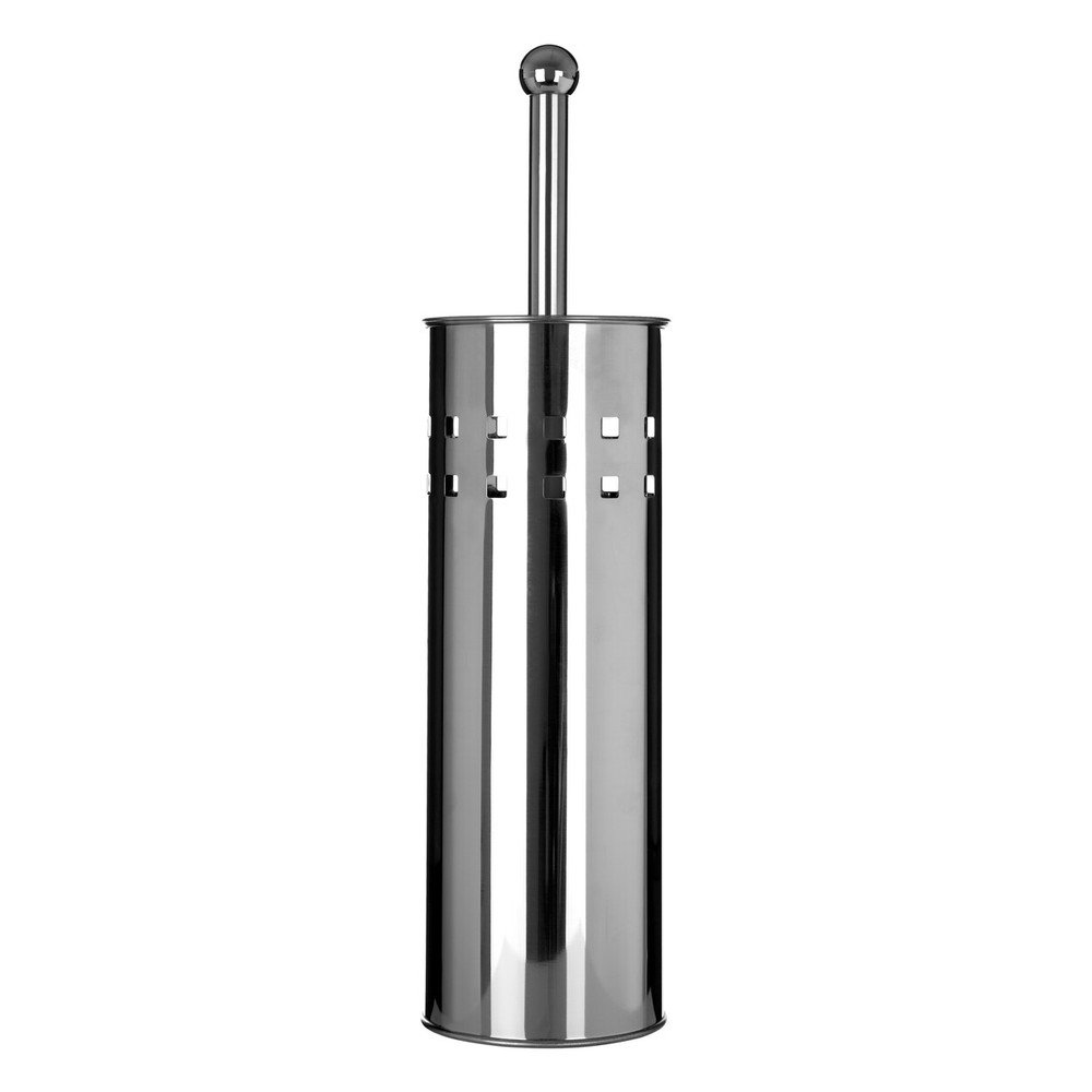WC štětka z nerezové oceli v matně stříbrné barvě Indy – Premier Housewares Premier Housewares