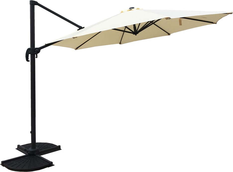 Krémový slunečník 300x300 cm Deluxe – Garden Pleasure Garden Pleasure