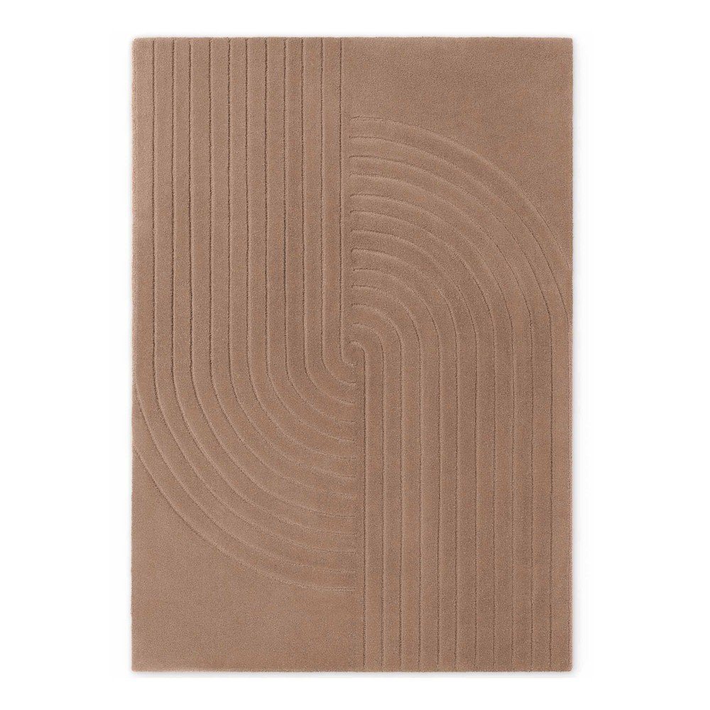 Béžový ručně tkaný vlněný koberec 80x150 cm Arcura – Vikosa Vikosa