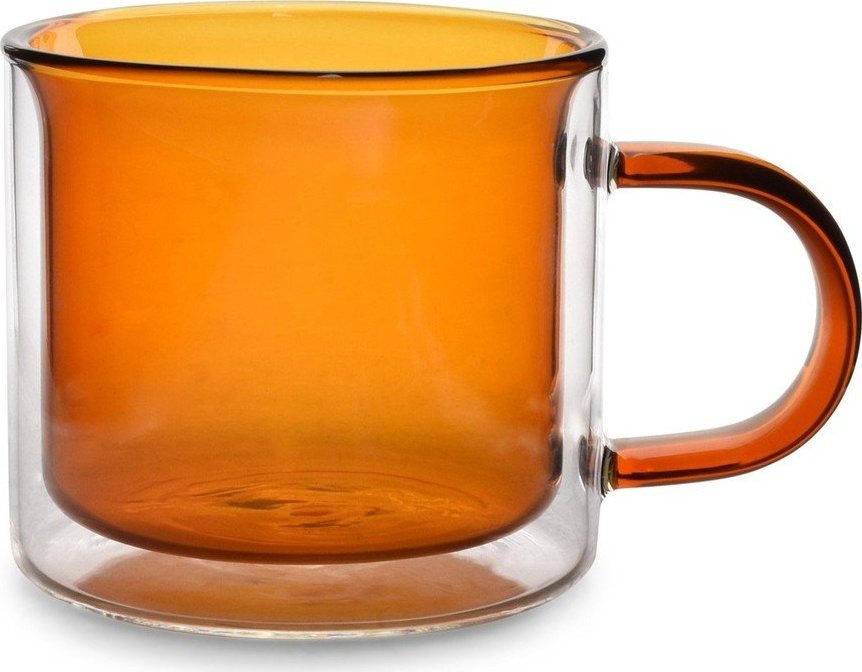 Jantarové skleněné hrnky v sadě 2 ks 270 ml Liv – ONA ONA
