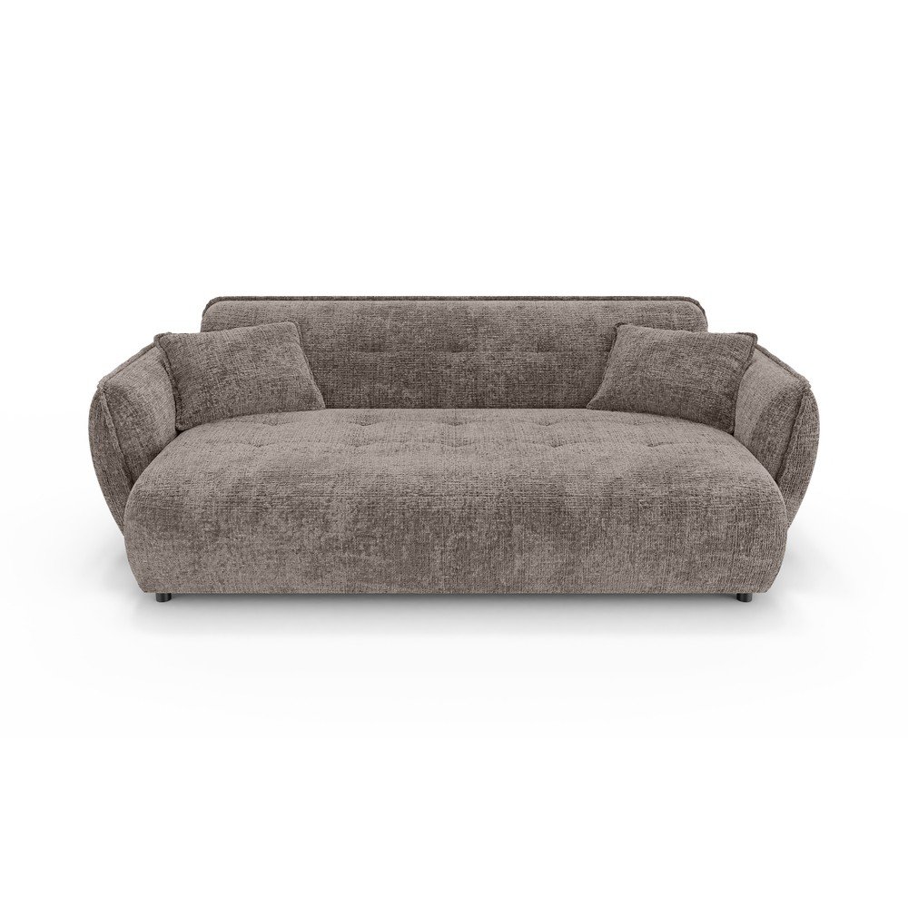 Taupe žinylková pohovka 250 cm Nelia Big – Ropez Ropez