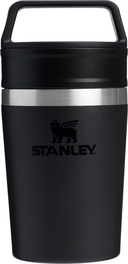 Černý termo hrnek z nerezové oceli 230 ml Café-To-Go Travel Mug Black 2.0 – Stanley Stanley