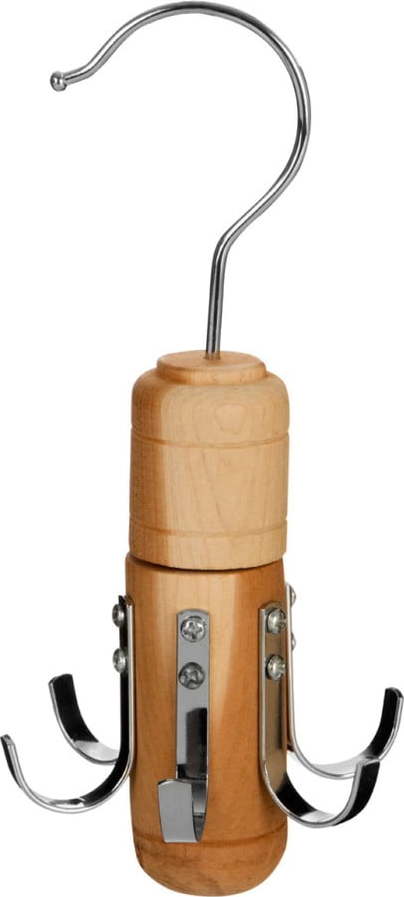 Závěsný dřevěný věšák na kravaty a opasky The Dandy – Premier Housewares Premier Housewares