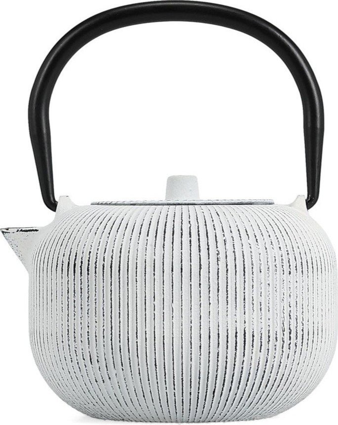 Černobílá konvice na čaj z litiny se sítkem 350 ml Sencha – S|P Collection S|P Collection