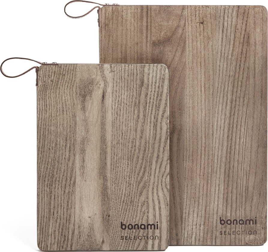 Servírovací dřevěná prkénka v sadě 2 ks 33 x 23 cm – Bonami Selection Bonami Selection