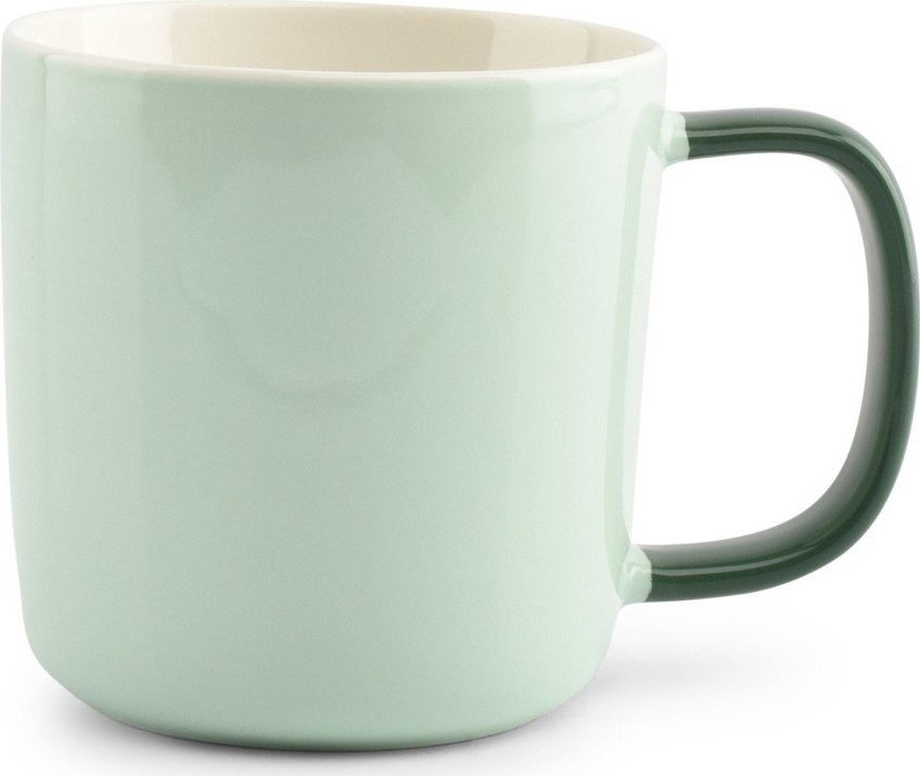 Světle zelený hrnek z kostního porcelánu 370 ml Mae – ONA ONA