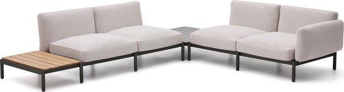 Béžová čalouněná zahradní pohovka (do L) Sorells – Kave Home Kave Home
