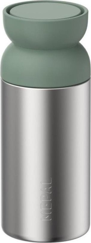 Termo hrnek z nerezové oceli ve stříbrné barvě/šalvějově zelený 350 ml Ellipse – Mepal Mepal