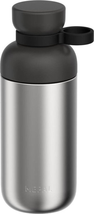 Černá/ve stříbrné barvě lahev z nerezové oceli 500 ml Vita – Mepal Mepal