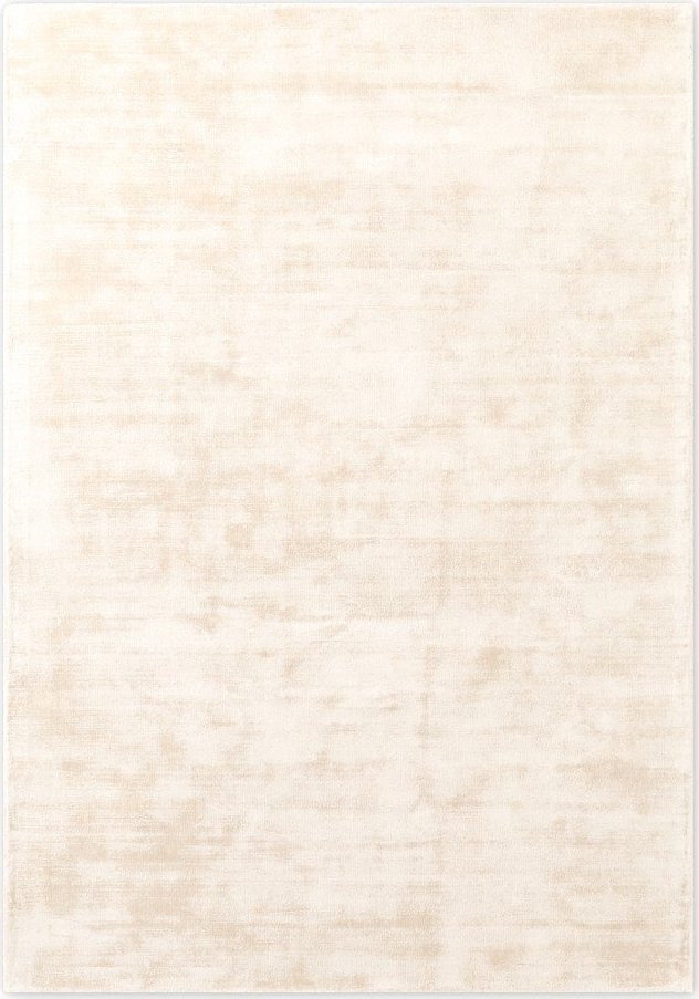 Slonovinový ručně tkaný koberec z viskózy 120x180 cm Noemi – Vikosa Vikosa