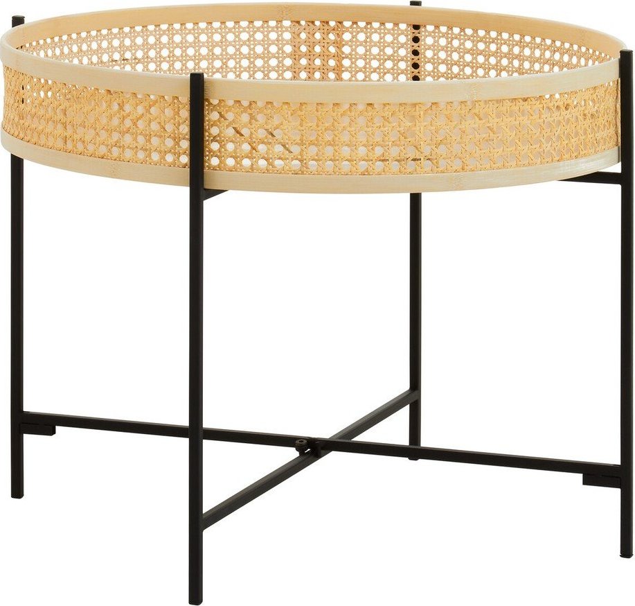Ratanový kulatý konferenční stolek v přírodní barvě ø 60 cm Depok – Premier Housewares Premier Housewares