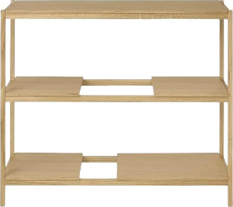 Regál v dekoru dubu v přírodní barvě 105x92x40 cm Sukoya – Blomus Blomus
