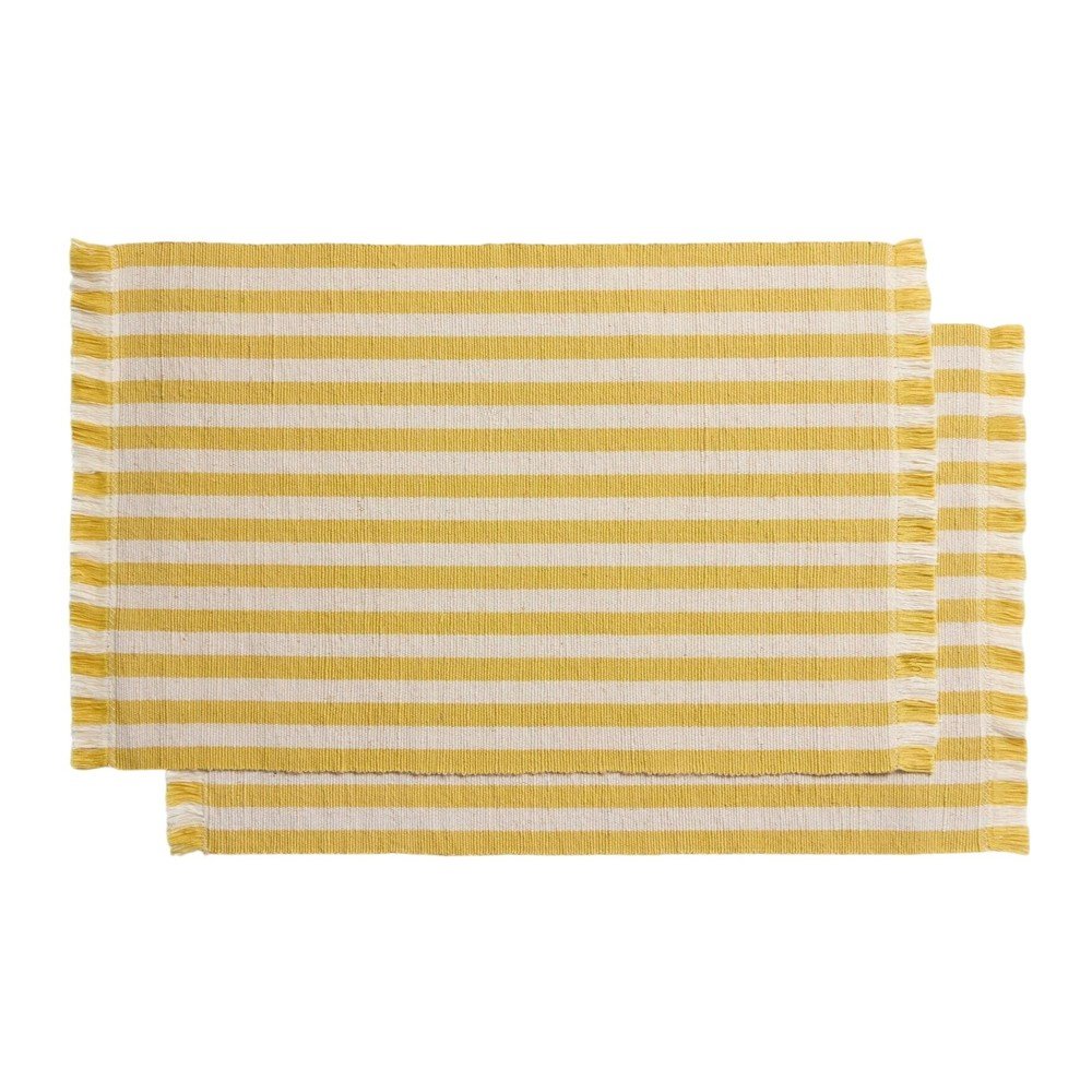 Látková/z juty prostírání v sadě 2 ks 35x50 cm Daltan – Kave Home Kave Home
