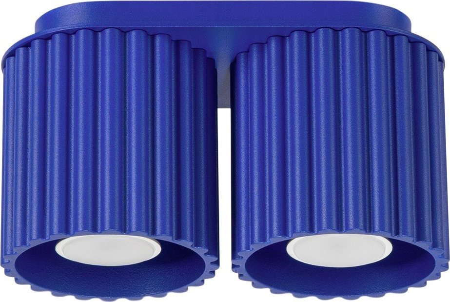 Modré kovové bodové svítidlo 10x21 cm Zora – Sollux Sollux