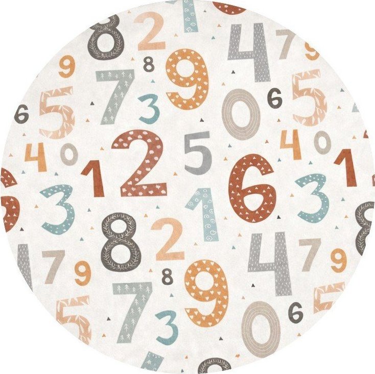 Pratelný dětský hrací koberec ø120 cm Happy Numbers – Mila Home Mila Home