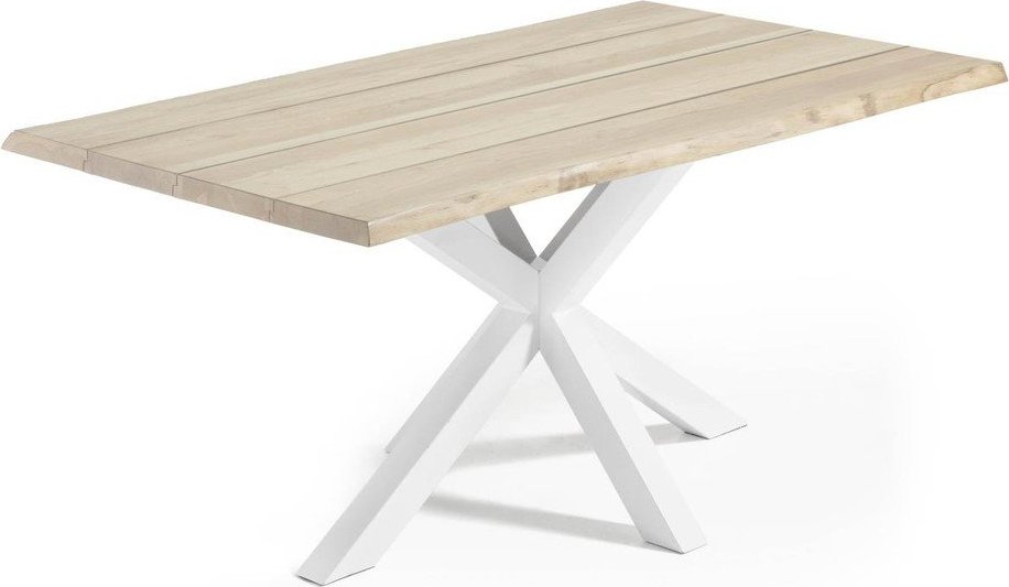 Jídelní stůl s deskou v dubovém dekoru 90x160 cm Argo – Kave Home Kave Home