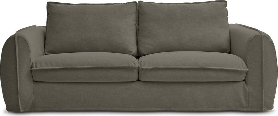 Taupe pohovka na každodenní spaní/rozkládací 236 cm Archimede – Bobochic Paris Bobochic Paris