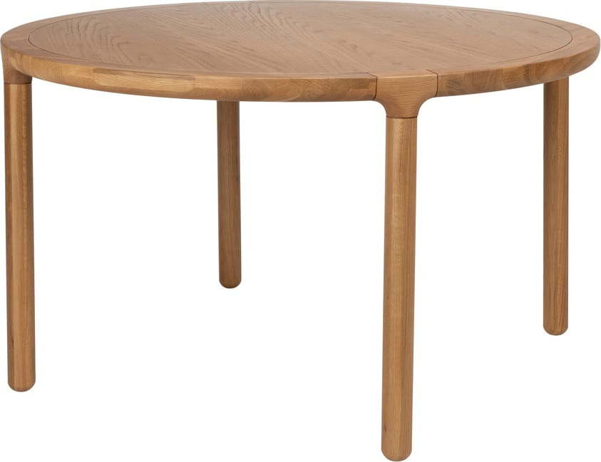 Kulatý jídelní stůl s deskou v dubovém dekoru ø 128 cm Storm - II. jakost – Zuiver Zuiver