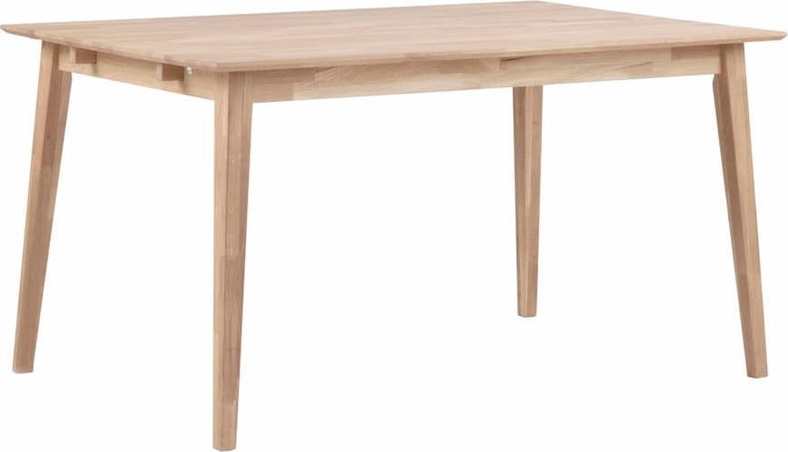 Rozkládací jídelní stůl v dekoru dubu 90x140 cm Filippa - II. jakost – Rowico Rowico