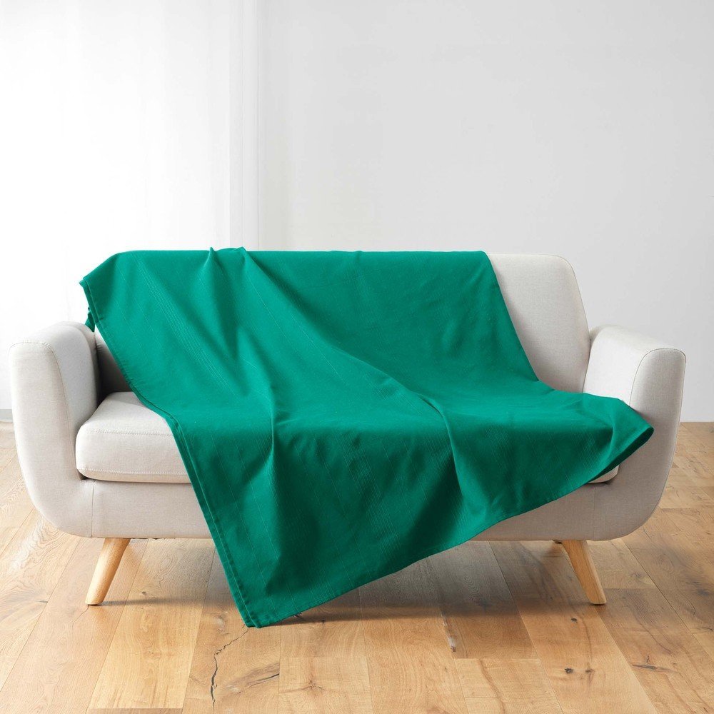 Zelenomodrý přehoz 180x220 cm Lucile – douceur d'intérieur Douceur d intérieur