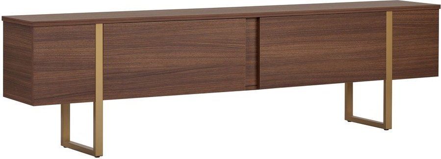 TV stolek v dekoru ořechu v tmavě přírodní barvě 180x50x30 cm Onera – Kalune Design Kalune Design