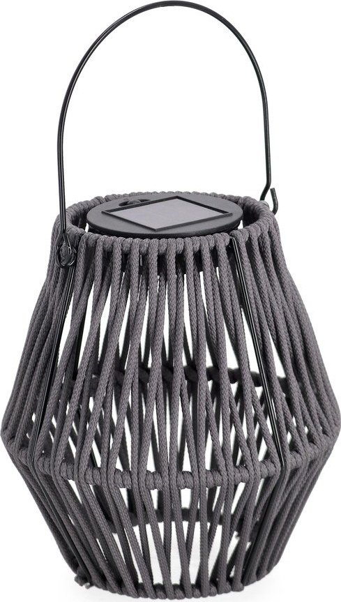 Šedá solární LED lucerna (výška 17 cm) Juny – Yes Everyday Yes Everyday