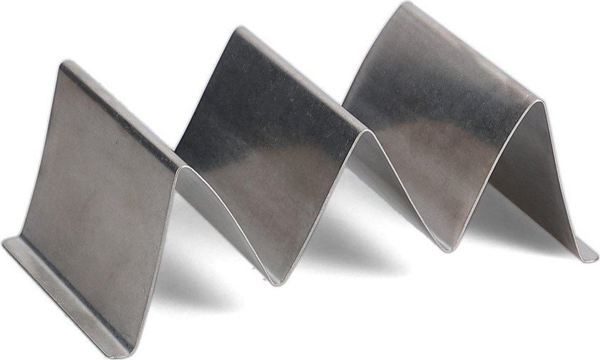Servírovací stojan na tacos z nerezové oceli 10x19 cm Serve – BonBistro BonBistro