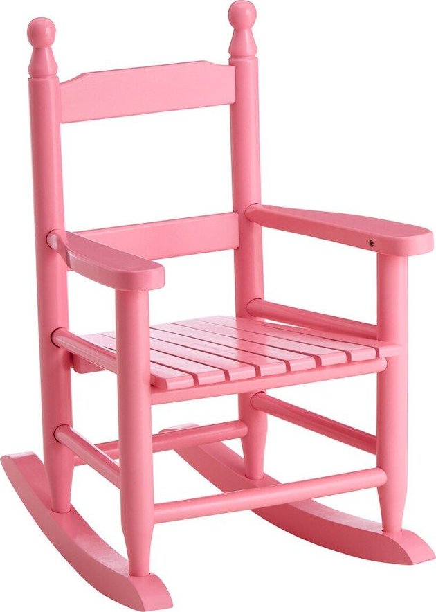 Růžová dětská židle z topolového dřeva – Premier Housewares Premier Housewares