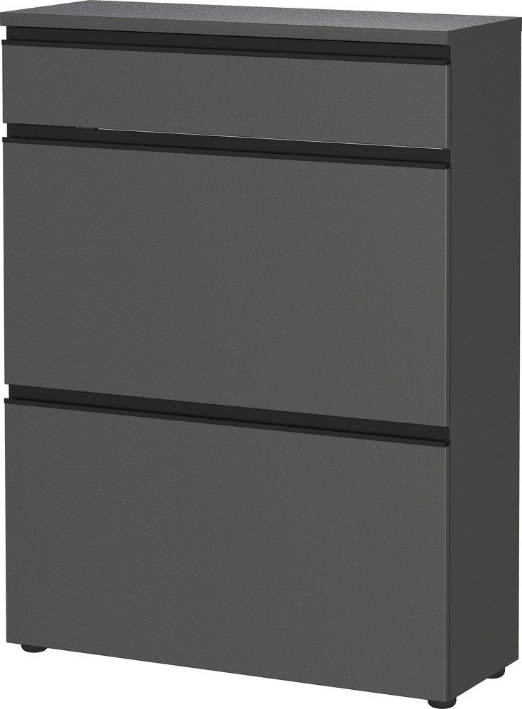 Antracitový botník 80x107x29 cm Baldone – Germania Germania