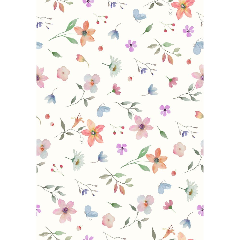 Pratelný koberec 50x80 cm Floral – Vitaus Vitaus