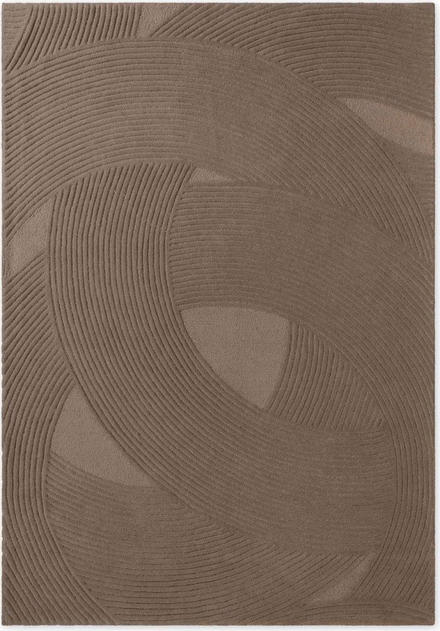 Hnědý vlněný koberec 120x170 cm Kensington Victoria – Ted Baker Ted Baker