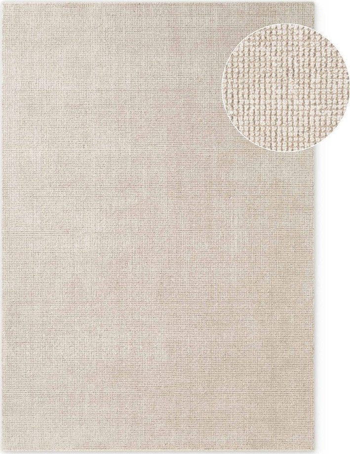 Krémový ručně tkaný vlněný koberec 120x170 cm Greenwich – Ted Baker Ted Baker