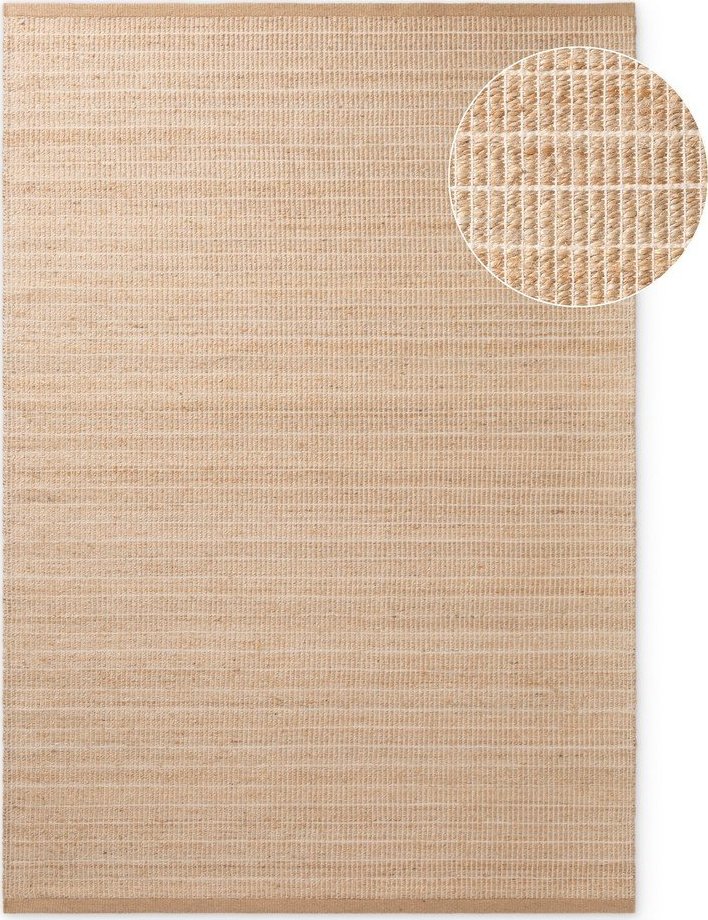 Oboustranný/ručně tkaný koberec s příměsí juty v přírodní barvě 160x230 cm Birka – Villeroy&Boch Villeroy & boch