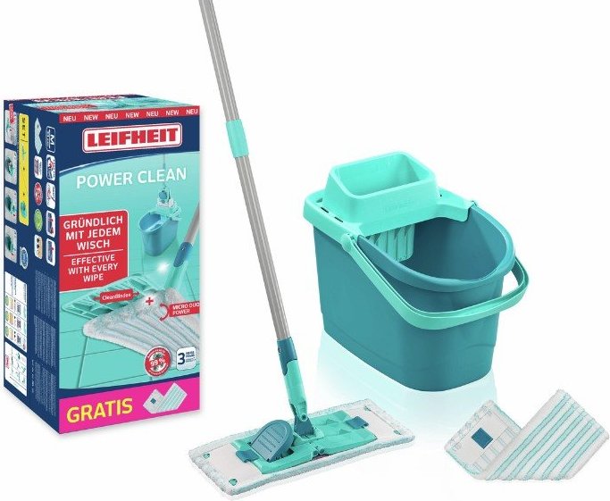 Mop s kbelíkem PowerClean M – LEIFHEIT Leifheit