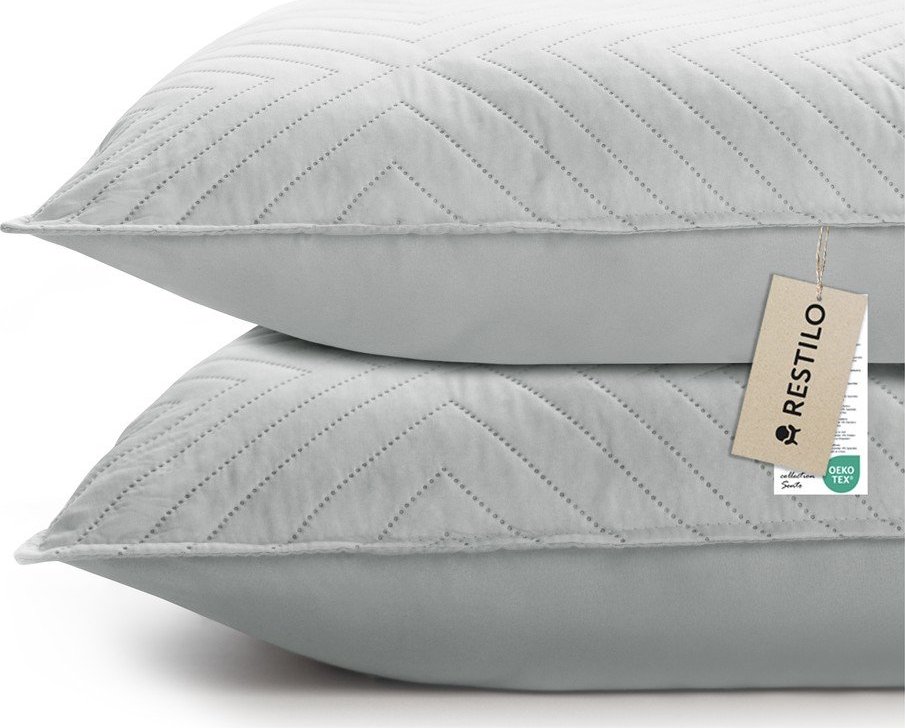 Povlaky na polštáře v sadě 2 ks z mikrovlákna 45x45 cm Softa – Restilo Restilo