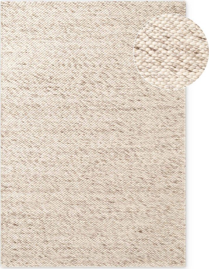 Béžový/v přírodní barvě ručně tkaný vlněný koberec 160x230 cm Lyon Beans – Elle Decoration Elle Decoration