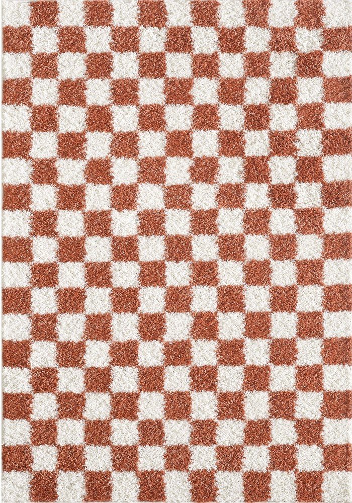 Krémový/v terakotové barvě koberec 120x170 cm Grida – ESTE Este