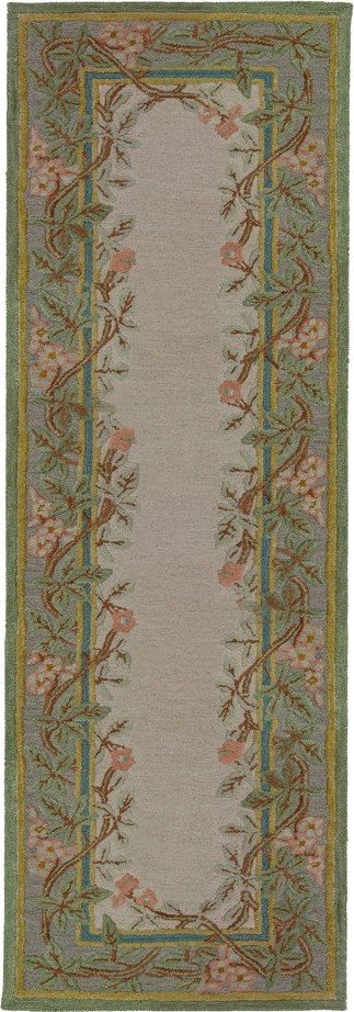 Ručně tkaný vlněný běhoun 80x300 cm Verona Floral – Flair Rugs Flair Rugs