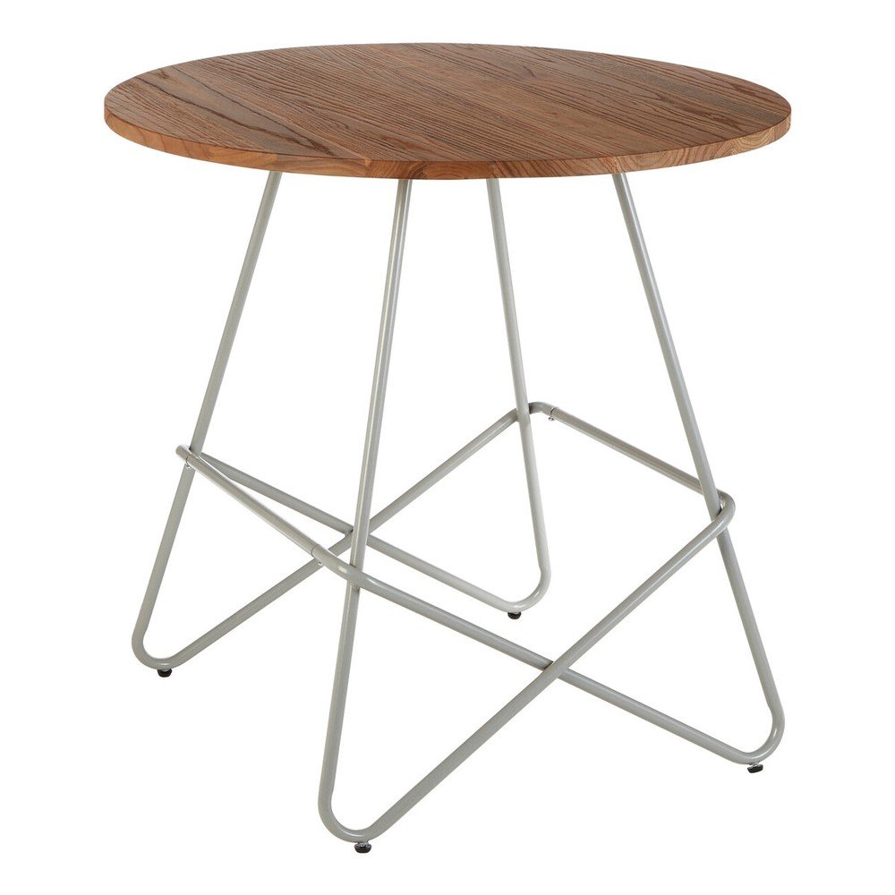 Kulatý jídelní stůl z jilmového dřeva ø 80 cm District – Premier Housewares Premier Housewares
