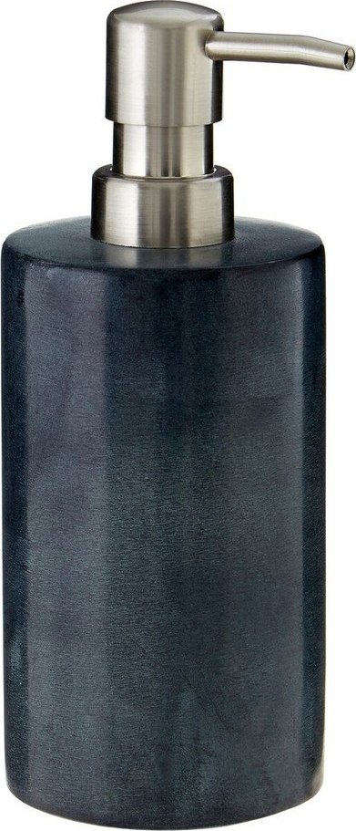 Tmavě šedý kamenný dávkovač mýdla Kamal – Premier Housewares Premier Housewares